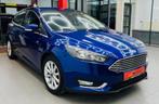 Ford Focus Titanium 1.0i Ecoboost Turbo 2015 125 PK, Auto's, Ford, 4 deurs, Stof, Blauw, Particulier