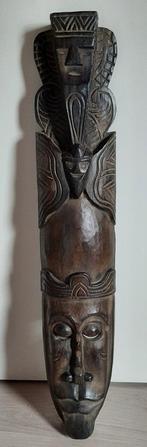 Afrikaanse Tribal masker in hout -  muurdecoratie, Ophalen
