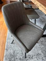 Lot de chases en similicuir, Bois, Gris, Enlèvement, Cinq, Six Chaises ou plus