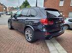 BMW X5 F15 25d PACK M, Auto's, Automaat, Blauw, Leder, Bruin