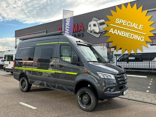 Hymer Grand Canyon S Crossover 4x4 offroad automaat Mercedes, Caravans en Kamperen, Mobilhomes, Bedrijf, tot en met 2, Buscamper of Camperbus