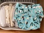 Wasbare luiers complete starterset Little Lamb, Kinderen en Baby's, Ophalen of Verzenden, Gebruikt, Luieremmer, Overige merken