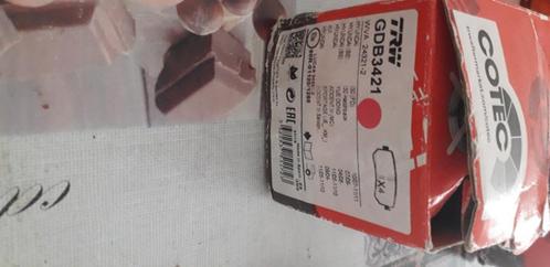Plaquettes de frein arrière TRW GD3421, Auto-onderdelen, Remmen en Aandrijving, Hyundai, Kia, Nieuw, Ophalen