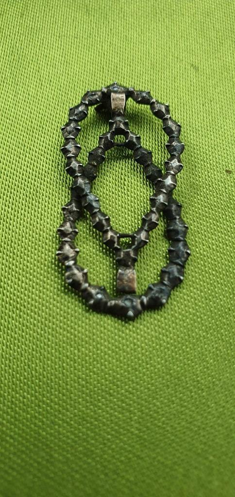 broche-sierspeld;hartje glasparels, camee,klavertje 4, Bijoux, Sacs & Beauté, Broches, Enlèvement ou Envoi