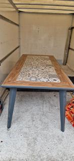Tuintafel/ terras tafel, Tuin en Terras, Tuintafels, Ophalen, Zo goed als nieuw