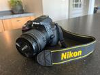 Nikon D5300 camera + 18-55mm objectief + tas, Ophalen, Zo goed als nieuw, Spiegelreflex, Nikon