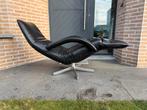 Jori Yoga Medi Mono-move relax zwart leder, Ophalen of Verzenden, Durlet leolux rolf benz natuzzi minotti himolla hukla stressless