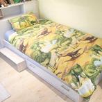 Stevig kinderbed met superveel opbergruimte, Huis en Inrichting, Slaapkamer | Bedden, Ophalen, Wit, Hout