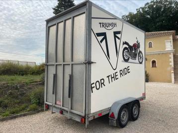 Gesloten aanhangwagen 3.3 x 2.6 x 1.82 prijs incl btw beschikbaar voor biedingen