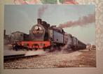 Postkaart Locomotief AD09, Ophalen of Verzenden, Trein