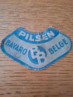 Zeer oud bieretiket Bavaro Belge Anderlecht (pre 1939), Verzamelen, Biermerken, Ophalen of Verzenden