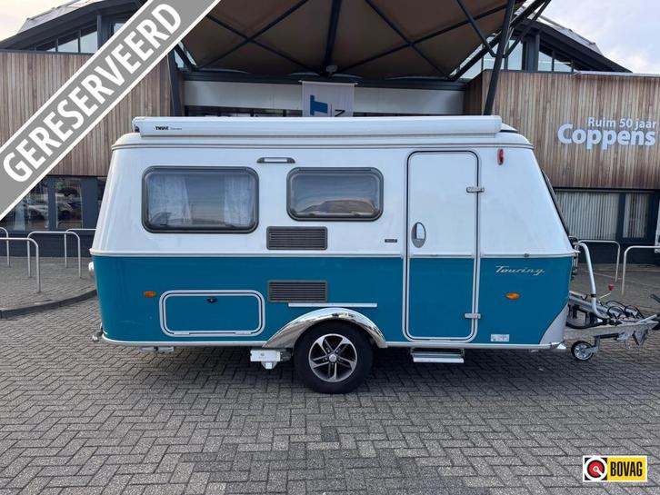 Eriba Touring 430, Caravanes & Camping, Caravanes, jusqu'à 3, 750 - 1000 kg, Siège de train, Eriba, Lit fixe, 4 à 5 mètres, Réchaud à gaz