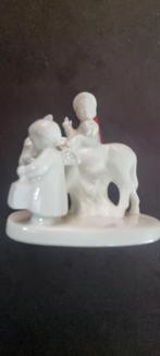 Goebel: engel met ezel en kindje, Ophalen of Verzenden