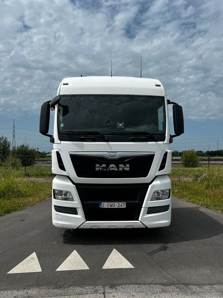 MAN TGX 4.40, Auto's, Vrachtwagens, Particulier, Bluetooth, MAN, Diesel, Euro 6, 2 deurs, Automaat, Wit, Zwart, Stof, Voorwielaandrijving