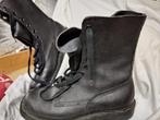 Legerbottines, Rugak, Zwart, Overige typen, Nieuw