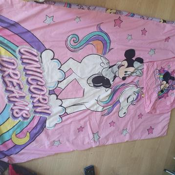 Minnie Unicorn Dekbedovertrek 140x200 omkeerbaar beschikbaar voor biedingen