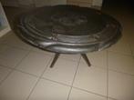 Afrikaans tafeltje, Rond, 45 tot 60 cm, Afrikaans, Zo goed als nieuw