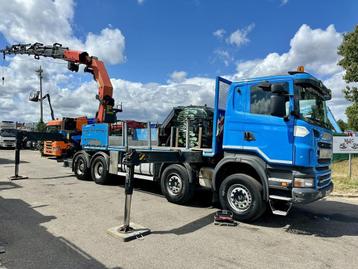 Scania G440 8x4 + (26.5m!) CRANE PALFINGER PK78002 SH G 8x +, Achat, 2 places, Boîte manuelle, Autres couleurs