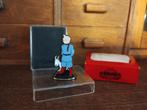 Tintin Hergé ; coin fig. 1994 métal soviétique., Comme neuf, Tintin, Statue ou Figurine, Enlèvement ou Envoi
