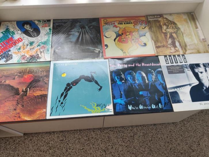 lot rock: tull, sting, kinks, steely dan, winwood, tom petty, Cd's en Dvd's, Vinyl | Rock, Ophalen of Verzenden