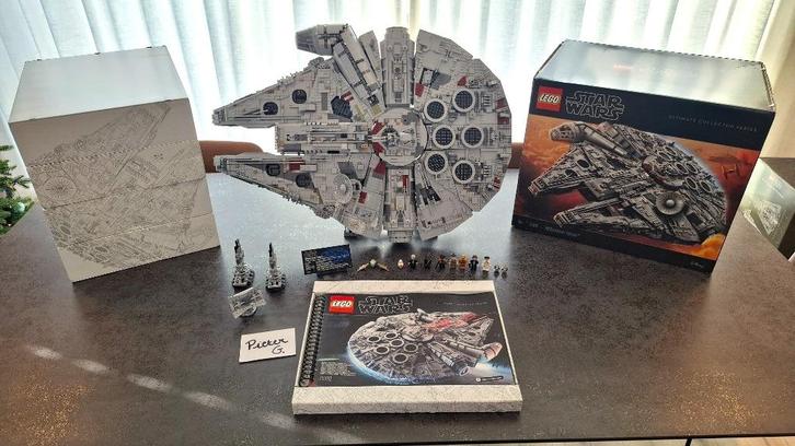 75192 - Lego Star Wars Millennium Falcon - gebouwd, Kinderen en Baby's, Speelgoed | Duplo en Lego, Nieuw, Lego, Complete set, Ophalen of Verzenden