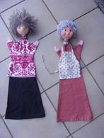 2 Handgemaakte POPPENKASTPOPPEN, Ophalen of Verzenden, Zo goed als nieuw, Overige typen