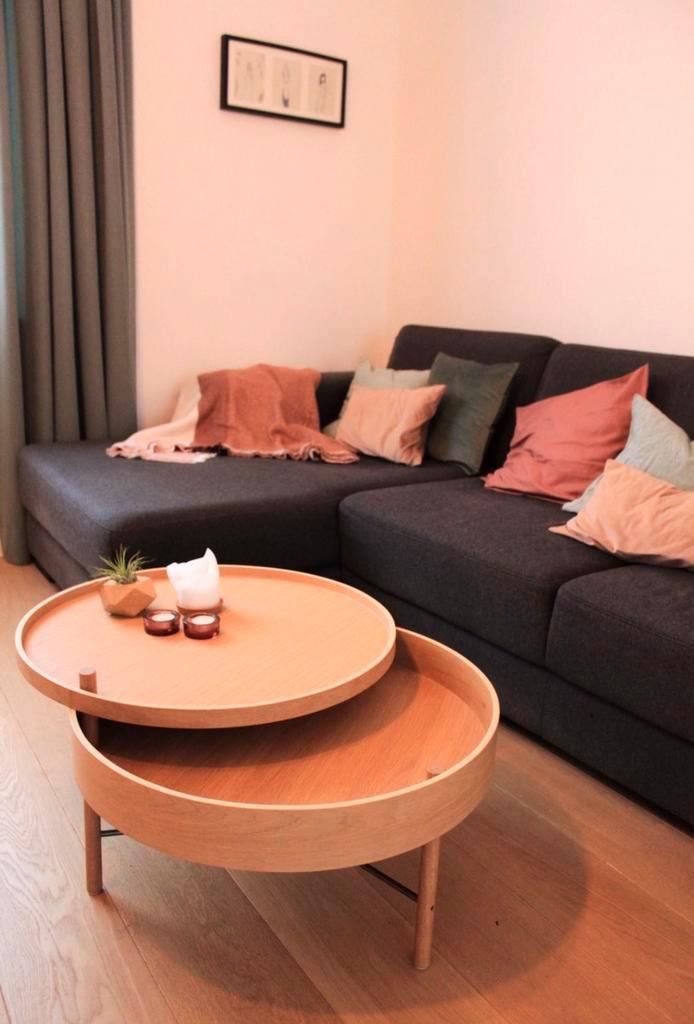 Menu draaibare salontafel, Huis en Inrichting, Tafels | Salontafels, Zo goed als nieuw, Ophalen