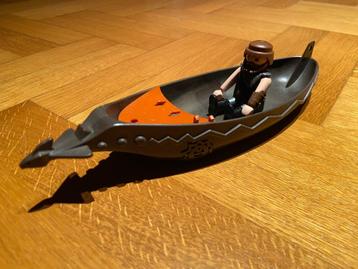 Playmobil kano + figuurtje  beschikbaar voor biedingen