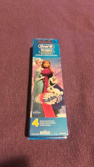 NIEUW - opzetborstels oral b kids frozen beschikbaar voor biedingen