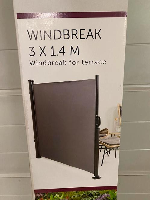 Windscherm nieuw, Tuin en Terras, Tuinschermen, Zo goed als nieuw, Ophalen