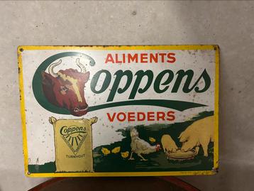 Reclamebord veevoeders coppens, Enlèvement, Panneau publicitaire