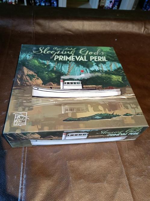 Sleeping Gods - Primeval Peril, Hobby en Vrije tijd, Gezelschapsspellen | Bordspellen, Zo goed als nieuw, Ophalen of Verzenden
