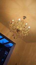 Lusters, Huis en Inrichting, Lampen | Kroonluchters, Ophalen, Zo goed als nieuw, Glas, Klassiek