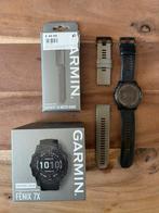 Garmin Fenix 7X 51mm Sapphire Solar, Handtassen en Accessoires, Sporthorloges, Ophalen of Verzenden, Gebruikt