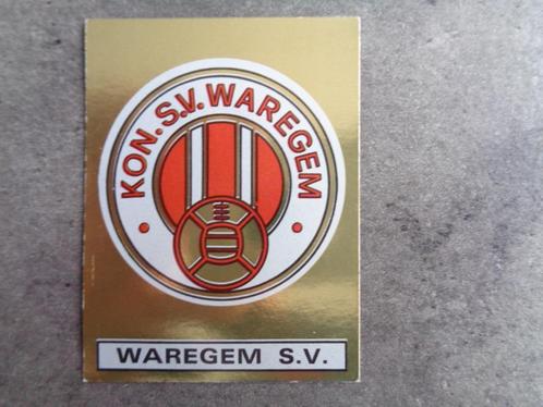 PANINI FOOTBALL 81 sticker WAREGEM voetbal anno 1981 badge, Hobby en Vrije tijd, Stickers en Plaatjes, Sticker, Verzenden