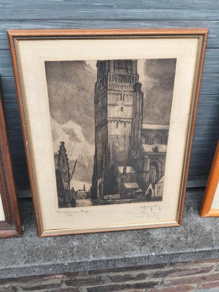 Gravure, Antiek en Kunst, Kunst | Etsen en Gravures, Ophalen of Verzenden