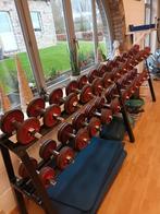 Rack d'haltères et set d'haltères, Sport en Fitness, Fitnessmaterialen, Ophalen