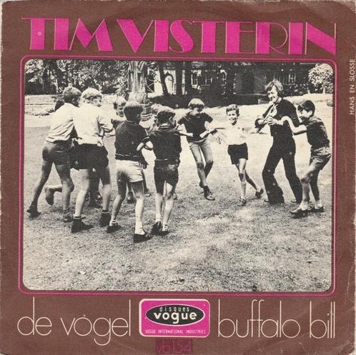 45T: Tim Visterin: De vogel, CD & DVD, Vinyles | Néerlandophone, Utilisé, Autres formats, Enlèvement ou Envoi