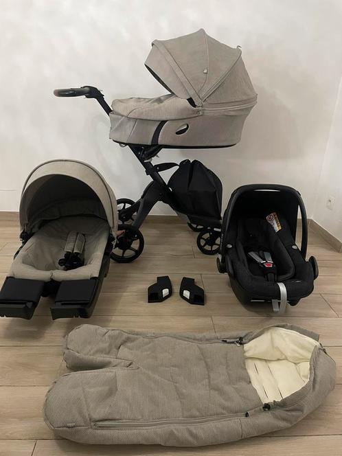 3-en-1 Stokke Xplory V6 en édition limitée compleet, Enfants & Bébés, Buggys, Comme neuf, Couverture pieds, Enlèvement ou Envoi