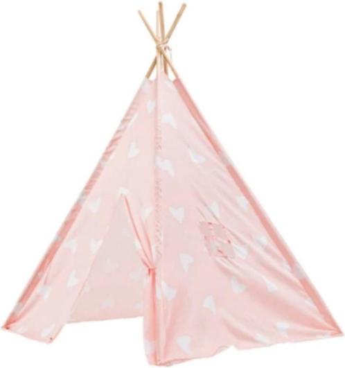 Lucy's Living Luxe Tipi Tent HART roze (speeltent), Kinderen en Baby's, Speelgoed | Speeltenten, Gebruikt, Ophalen