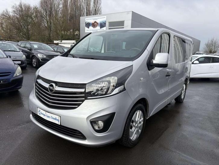Opel Vivaro 1.6Cdti bi turbo 120Ch Double cabine 6 PLACES GA, Autos, Camionnettes & Utilitaires, Entreprise, Achat, ABS, Ordinateur de bord