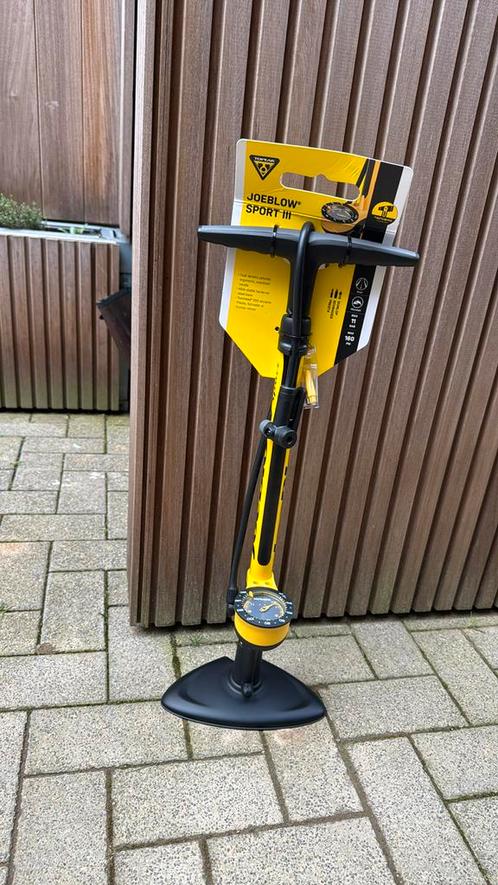 Fietspomp joeblow sport topeak, Fietsen en Brommers, Fietsaccessoires | Fietspompen, Zo goed als nieuw, Ophalen