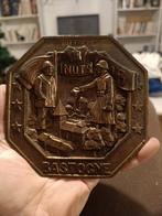 plaque commémorative 1944 bastogne nuts, Antiquités & Art, Enlèvement ou Envoi