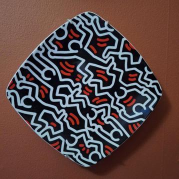 Keith haring... keramische plaat  beschikbaar voor biedingen