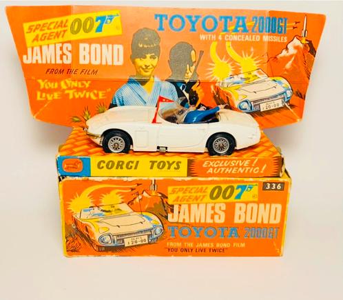 Corgi Toys James Bond Toyota 2000 GT, Hobby & Loisirs créatifs, Voitures miniatures | 1:43, Comme neuf, Voiture, Corgi, Envoi
