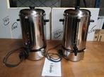 Perculators 2 stuks 40 cups, 10 kopjes of meer, Ophalen, Gebruikt, Gemalen koffie