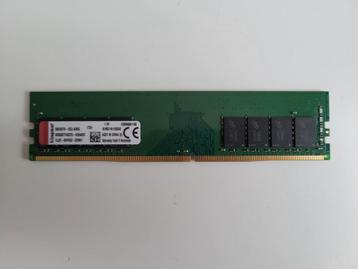 8 Go de RAM DDR4 à 2133 MHz Kingston disponible aux enchères