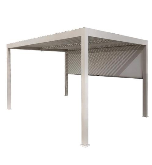 Pergola 3x4m - NIEUW - Lamellen overkapping - Crème, Diversen, Overige Diversen, Nieuw, Ophalen of Verzenden