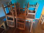 Ikea tafel en stoelen, 100 tot 150 cm, Gewoon, Zo goed als nieuw, Rechthoekig