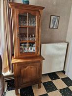 vitrinekast, Ophalen, Gebruikt, Eikenhout, Zie foto